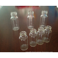 Screwed and Plain Glass Vial with High Quality